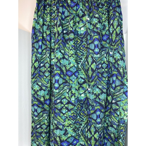 *LEMON GRASS SKIRT SIZE M, Woman’s GREEN BLUE TEAL LIGHTWEIGHT NWT - Picture 7 of 11